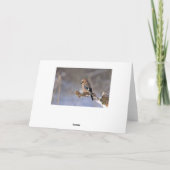 Winter in Italien Weihnachtskarte Feiertagskarte (Rückseite)