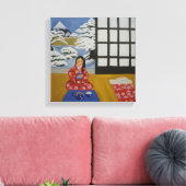 Winter in Japan Leinwanddruck (Insitu (Wohnzimmer))