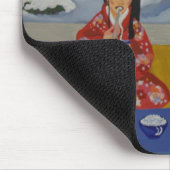 Winter in Japan Mousepad (Ecke)