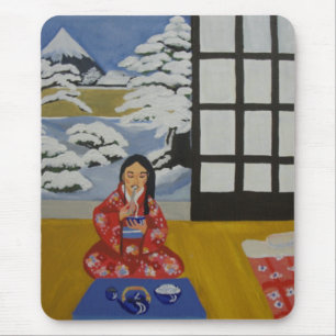 Winter in Japan Mousepad