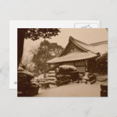 Winter in Japan Postkarte (Vorne/Hinten)