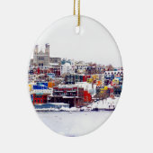 Winter in Johannes Keramikornament (Rechts)