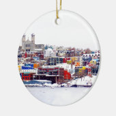 Winter in Johannes Keramikornament (Links)