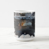 Winter in Josemite, von Gary Poling Kaffeetasse (Mittel)
