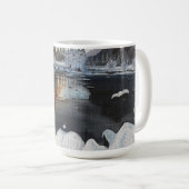 Winter in Josemite, von Gary Poling Kaffeetasse (VorderseiteRechts)