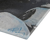 Winter in Josemite, von Gary Poling Schneidebrett (Ecke)