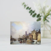 Winter in Konigsberg Postkarte (Stehend Vorderseite)