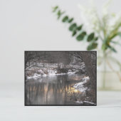 ~ Winter in Lancaster Landkreis ~ 1 Postkarte (Stehend Vorderseite)