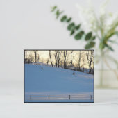 ~ Winter in Lancaster Landkreis ~ 6 Postkarte (Stehend Vorderseite)