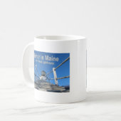 Winter in Maine Kaffeetasse (Vorderseite Links)