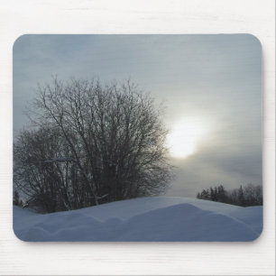 Winter in Maine Mousepad
