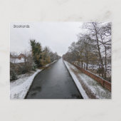 Winter in Manchester Postkarte (Vorderseite)