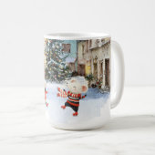 Winter in Mice Town 15oz. Kaffeetasse (VorderseiteRechts)