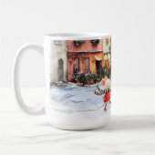 Winter in Mice Town 15oz. Kaffeetasse (Links)
