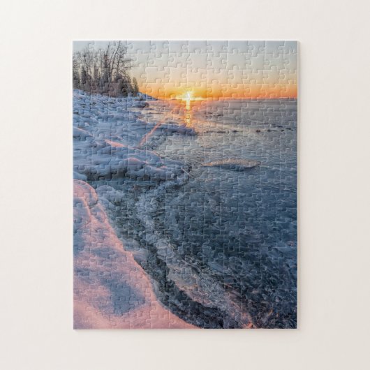 Winter in Minnesota Puzzle (Vertikal)