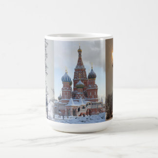 Winter in Moskau Kaffeetasse