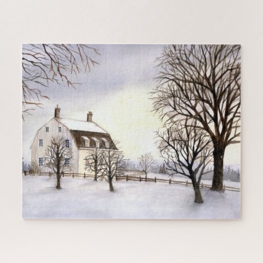 Winter in Neuengland Puzzle (Horizontal)