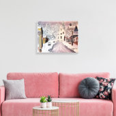 WINTER IN NEVADA CITY CA LEINWANDDRUCK (Insitu (Wohnzimmer))