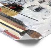 WINTER IN NEVADA CITY CA POSTER (Ecke)