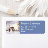 Winter in New England Aquarellmalerei (Insitu)