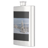 Winter in Norwegen Flachmann (Links)