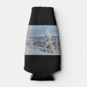 Winter in Norwegen Flaschenkühler (Vorderseite)