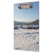 Winter in Norwegen Klemmbrett (Links)