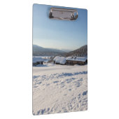 Winter in Norwegen Klemmbrett (Rechts)