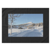 Winter in Norwegen Tischdecke (Vorderseite (Horizontal))