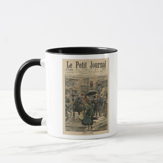 Winter in Paris, das in den Schlamm geht Tasse (Links)
