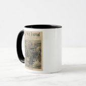 Winter in Paris, das in den Schlamm geht Tasse (Vorderseite Links)