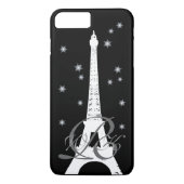 Winter in Paris iPhone Case (Rückseite)