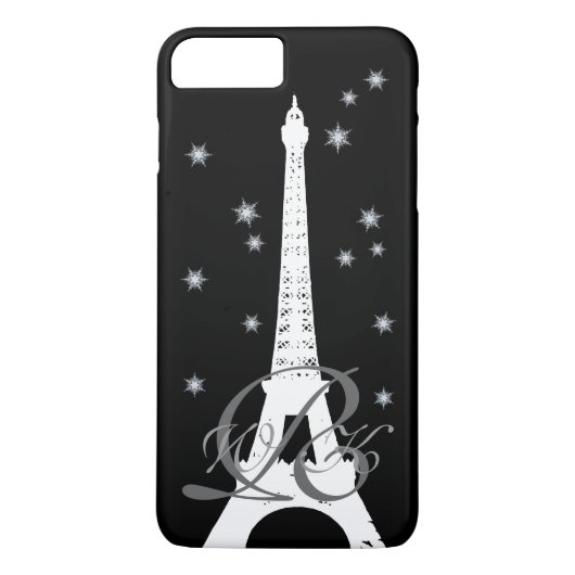 Winter in Paris iPhone Case (Rückseite)