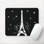 Winter in Paris Mouse Pad Mousepad (Mit Mouse)
