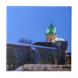 Winter in Quebec, Kanada Fliese
