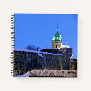 Winter in Quebec, Kanada Notizblock