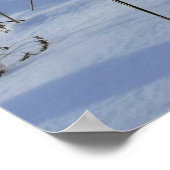 Winter in Quebec, Kanada Poster (Ecke)