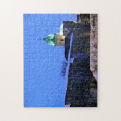 Winter in Quebec, Kanada Puzzle (Vertikal)