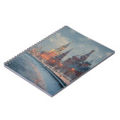 Winter in Red Square Notebook - Snowfall Edition Notizblock (Linke Seite)