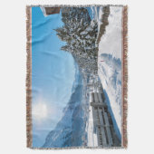 Winter in St. Moritz Decke (Vorderseite Vertikal)