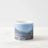 Winter in St. Moritz Espressotasse (Vorderseite)