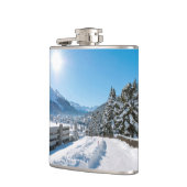Winter in St. Moritz Flachmann (Links)