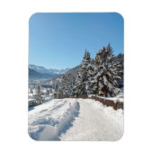 Winter in St. Moritz Magnet (Vertikal)