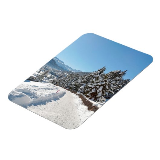 Winter in St. Moritz Magnet (Linke Seite)