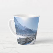 Winter in St. Moritz Milchtasse (Linke Ecke)