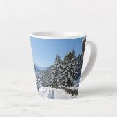 Winter in St. Moritz Milchtasse (Rechte Ecke)