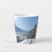 Winter in St. Moritz Milchtasse (Vorderseite)