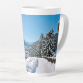 Winter in St. Moritz Milchtasse (Rechte Ecke)