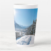 Winter in St. Moritz Milchtasse (Vorderseite)