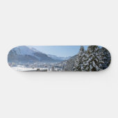 Winter in St. Moritz Skateboard (Horizontal)